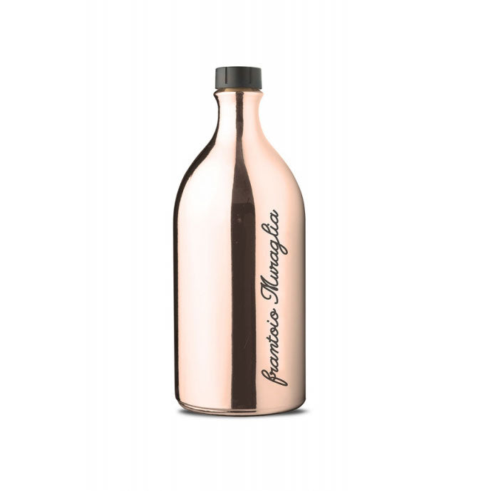 Italian extra virgin olive oil in a golden bottle "Muraglia INTENSE FRUITY" 500 ml (intensely fruity)