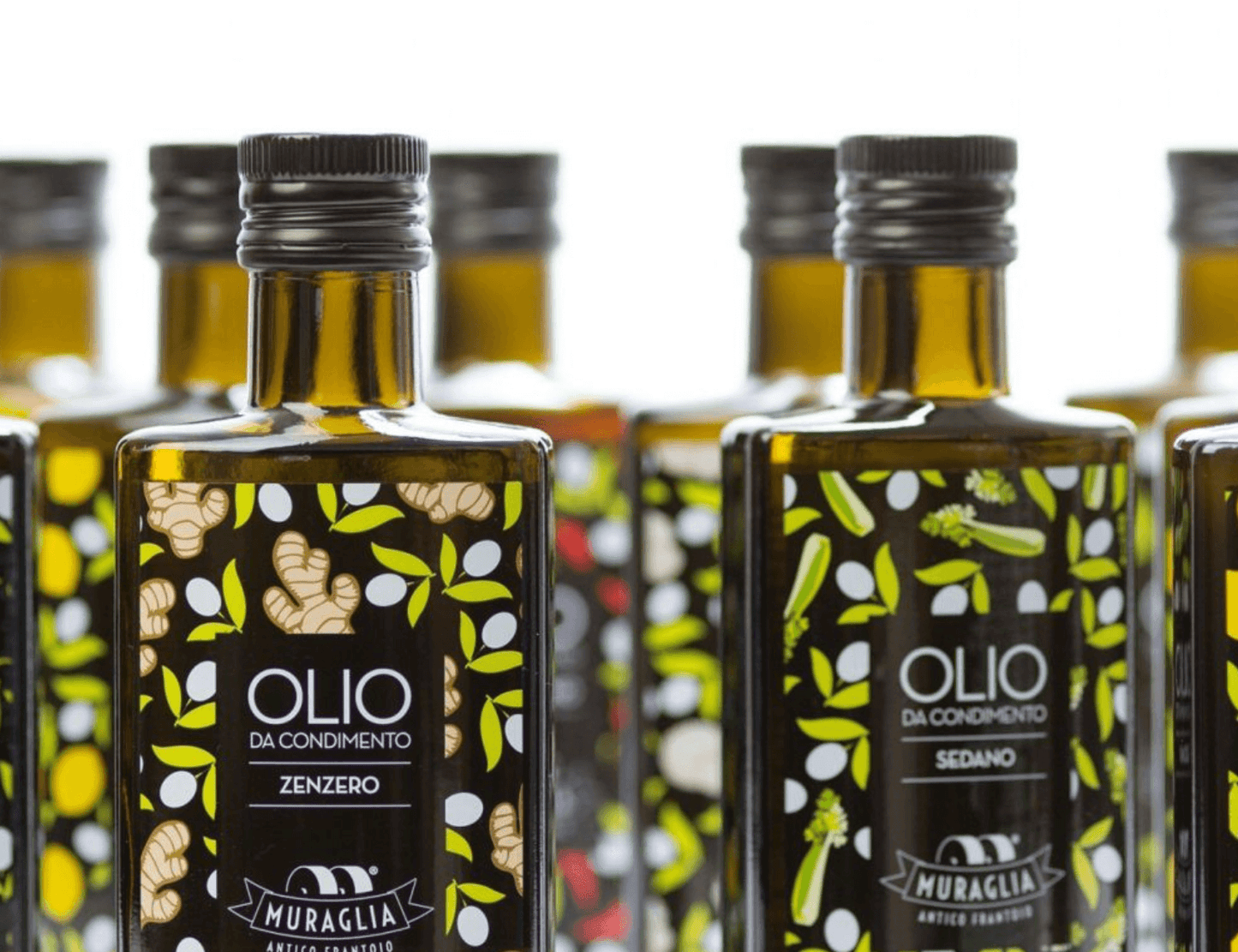 Italiensk extra virgin olivolja med selleri "Muraglia CELERY" 200 ml