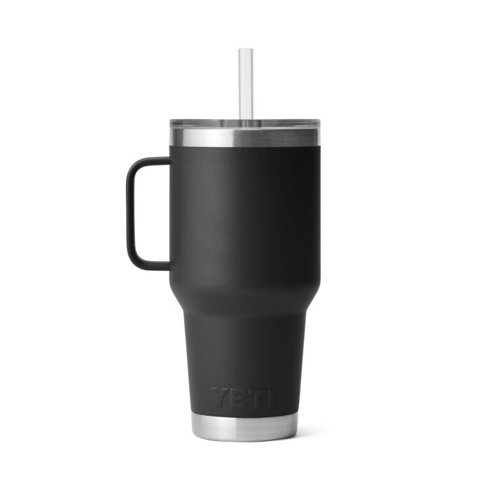 Yeti Rambler 35 Oz / 1L Straw Mug Ultra Svart