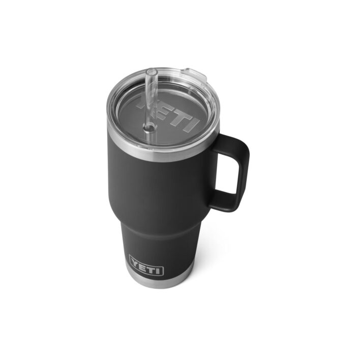 Yeti Rambler 35 Oz / 1L Straw Mug Ultra Svart