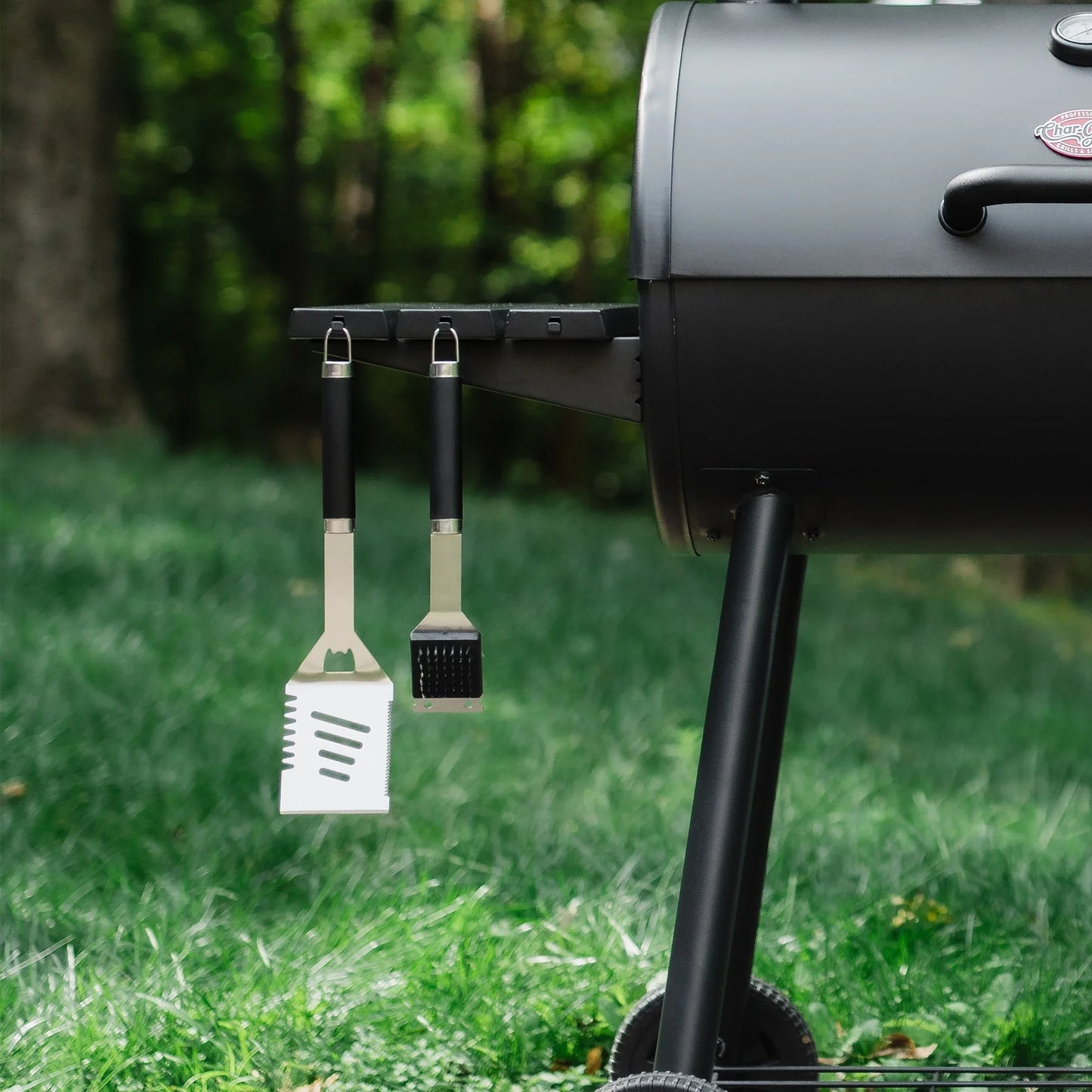 Smokin' Pro™ Tunngrill och Offset-rökugn