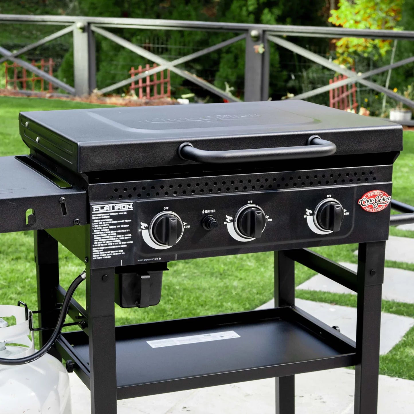 3-brännare Flat Iron™ Gas Griddle