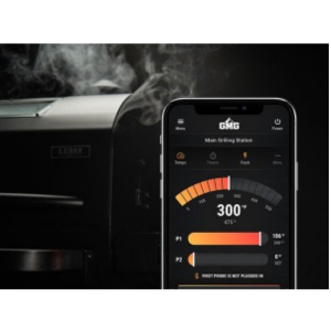 GMG PEAK Prime™2.0 WiFi, automatisk kontroll, pelletsgrill med dubbel spänning.