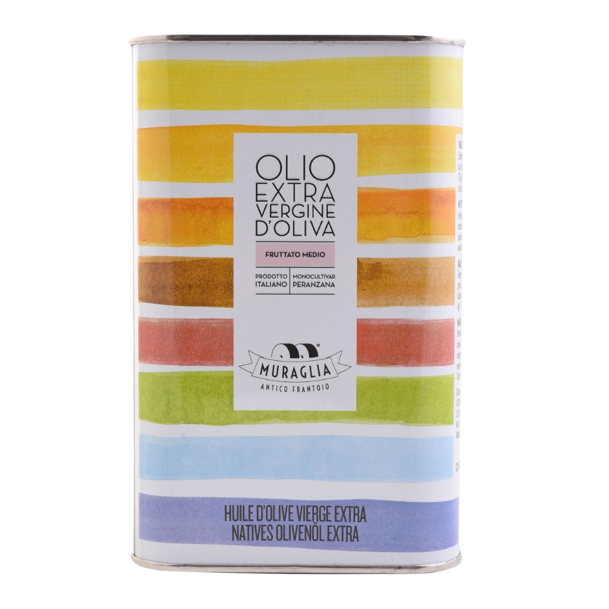 Italian extra virgin olive oil "Muraglia MEDIUM FRUITY" jar 1 L (medium fruity)