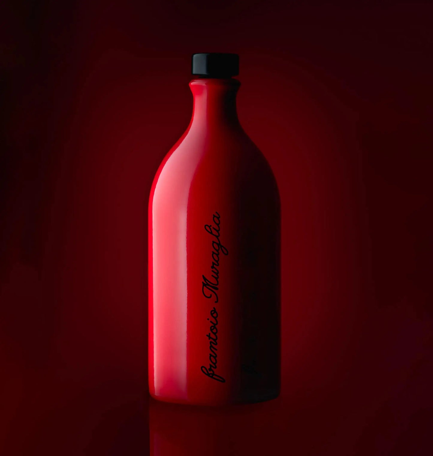 Italiensk extra virgin olivolja röd flaska "Muraglia Medium Fruity" 500 ml (medium fruktig)