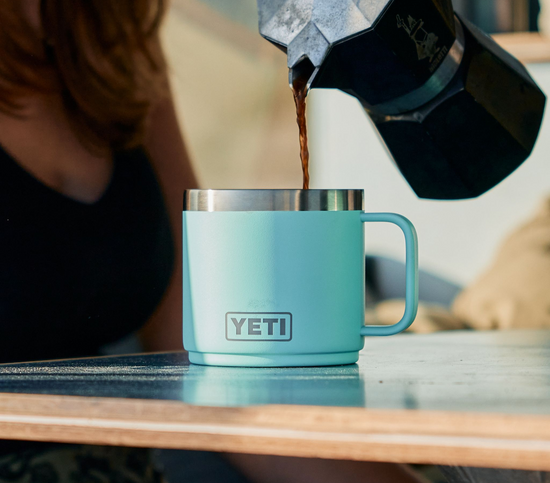 Yeti Rambler Mug 14oz / 414 ml Neon Ljusgrön