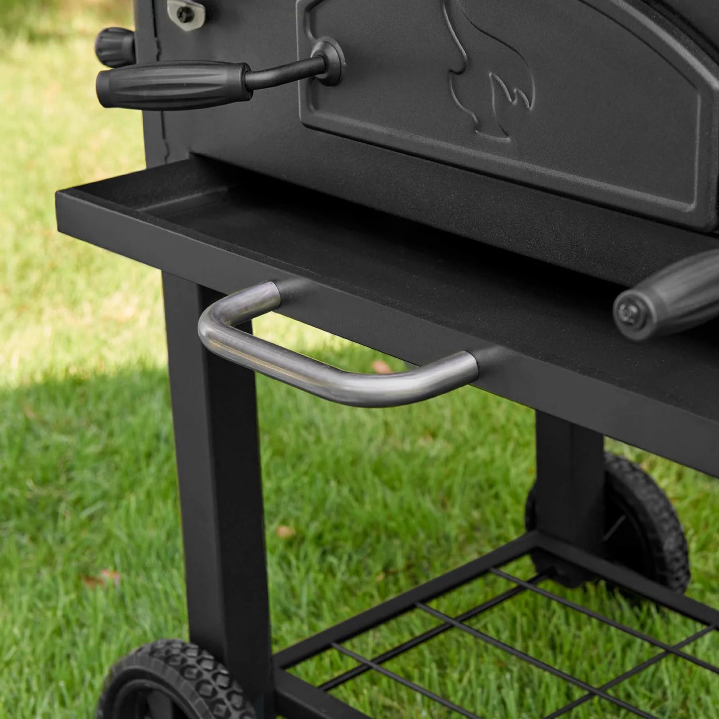 Traditionell kolgrill