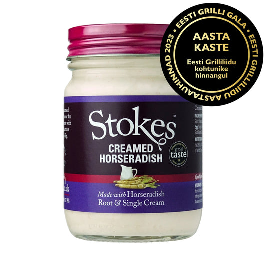 Stokes gräddad pepparrotsås 220g