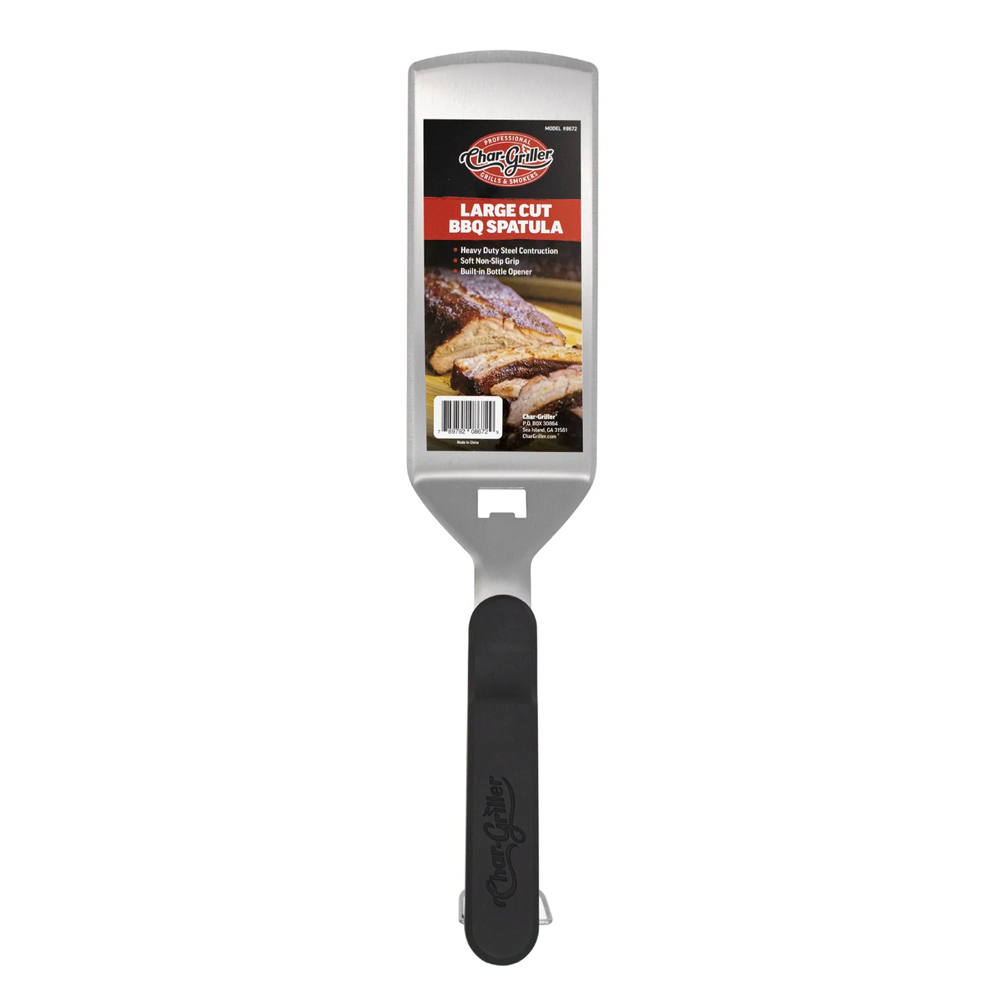 BBQ-spatel med stor skärning