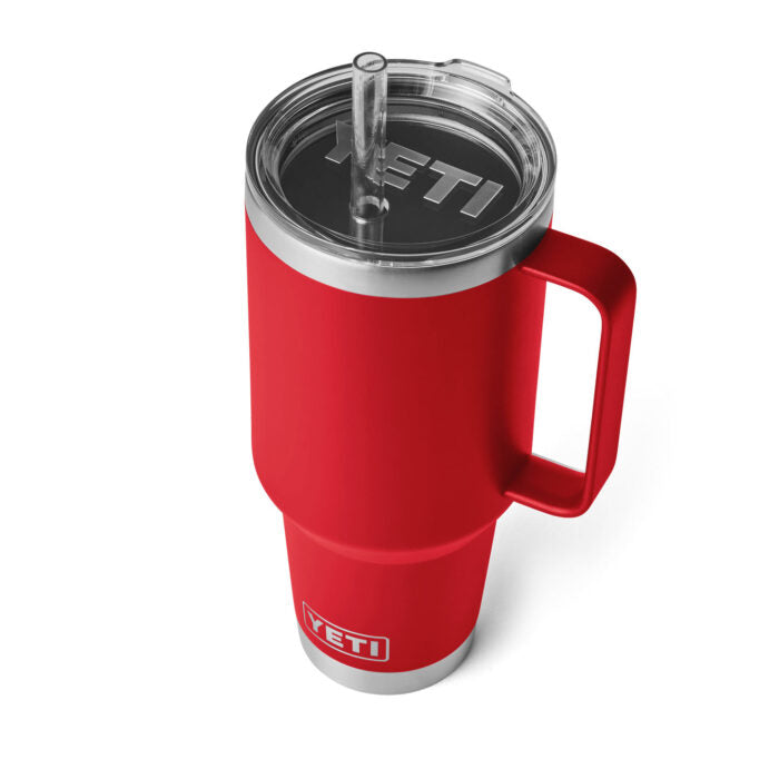 Yeti Rambler 35Oz / 1L Straw Mug Röd