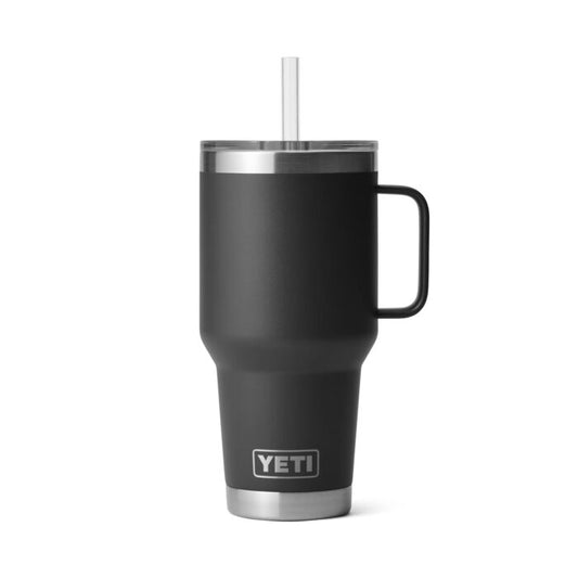Yeti Rambler 35 Oz / 1L Straw Mug Ultra Svart