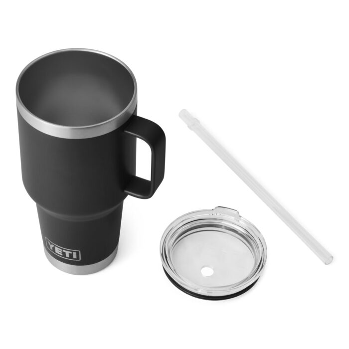 Yeti Rambler 35 Oz / 1L Straw Mug Ultra Svart
