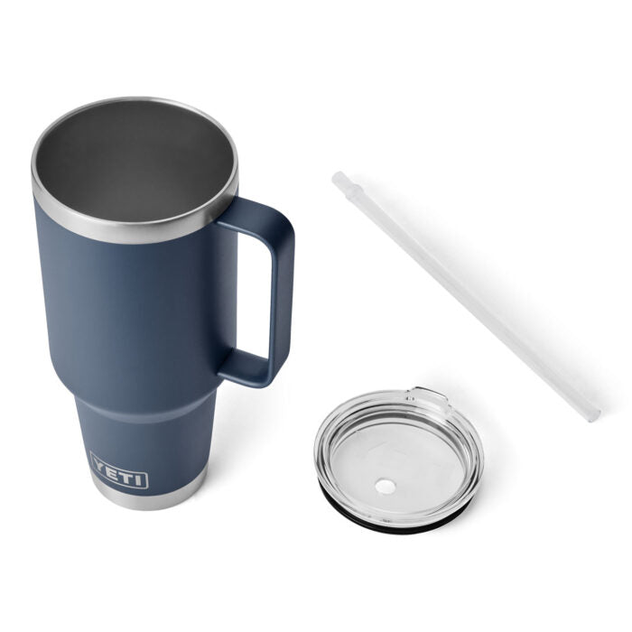 Yeti Rambler 42 Oz/ 1193 ml Straw Mug Blå