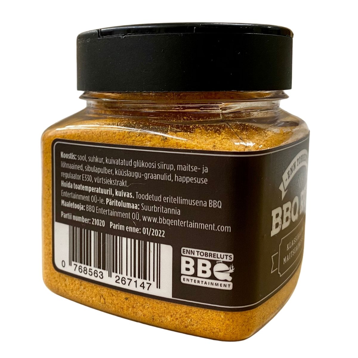 Enn Tobreluts kryddblandning BBQ RUB (klassisk) 200g