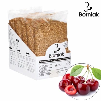 Borniak rökare körsbärsflis mellanpack 5x2l