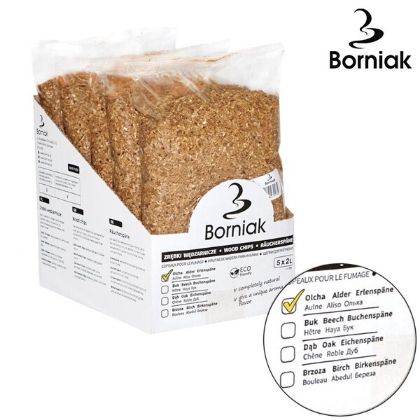 Borniak rökal chips medium pack 5x2l