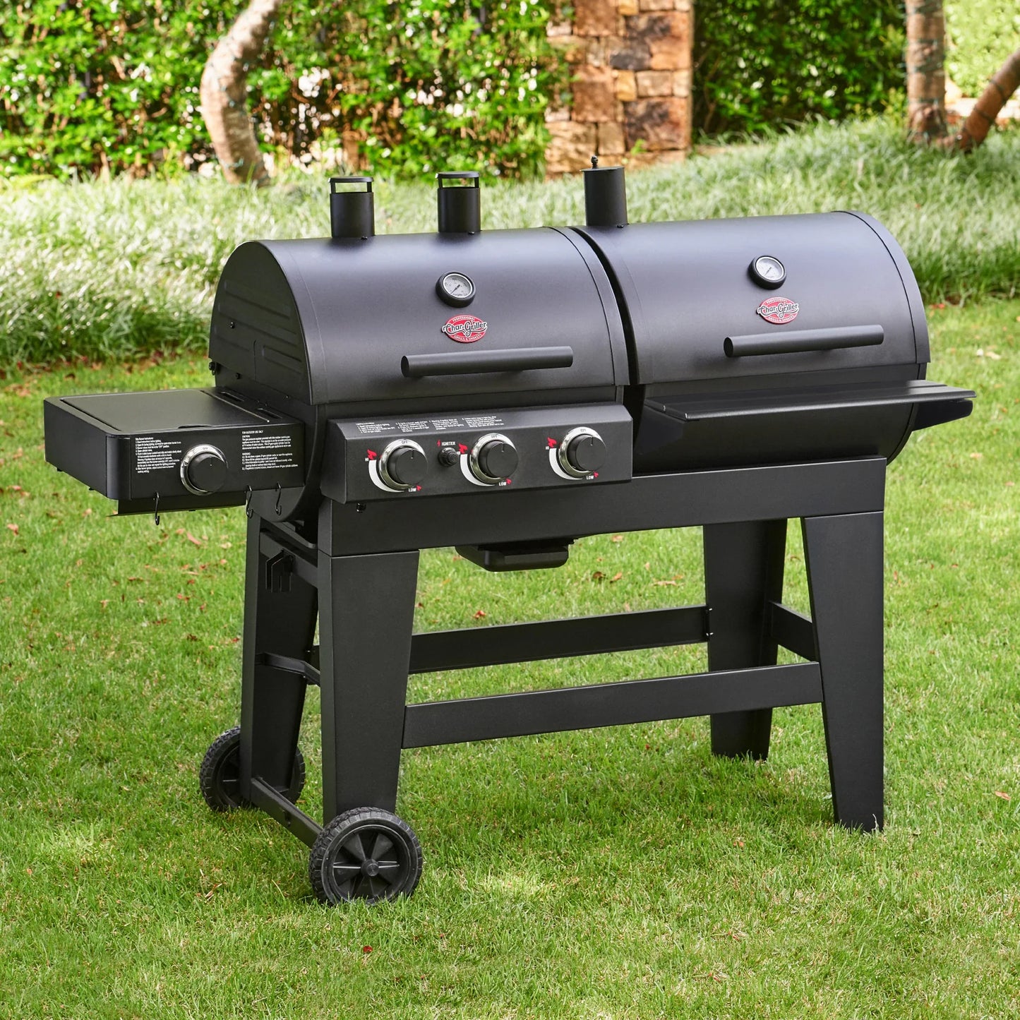 Double Play™ Gasol- och kolgrill