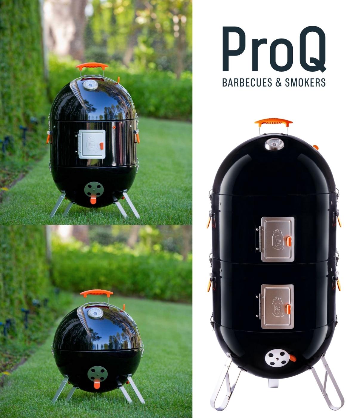 ProQ Frontier fat rökare/bbq/grillugn (40 cm) version 4.0