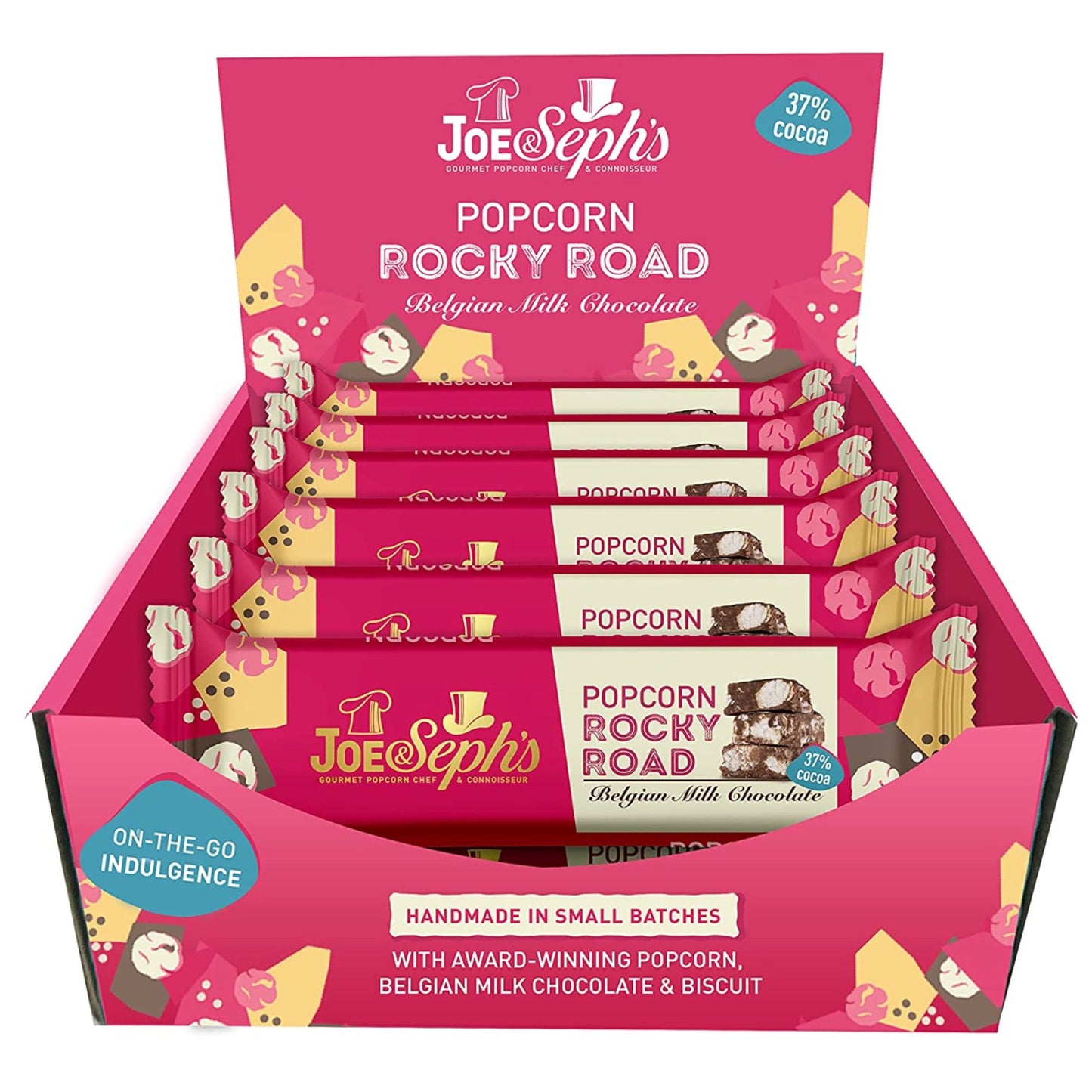 Joe&Seph's ROCKY ROAD popcorn Bar 35g