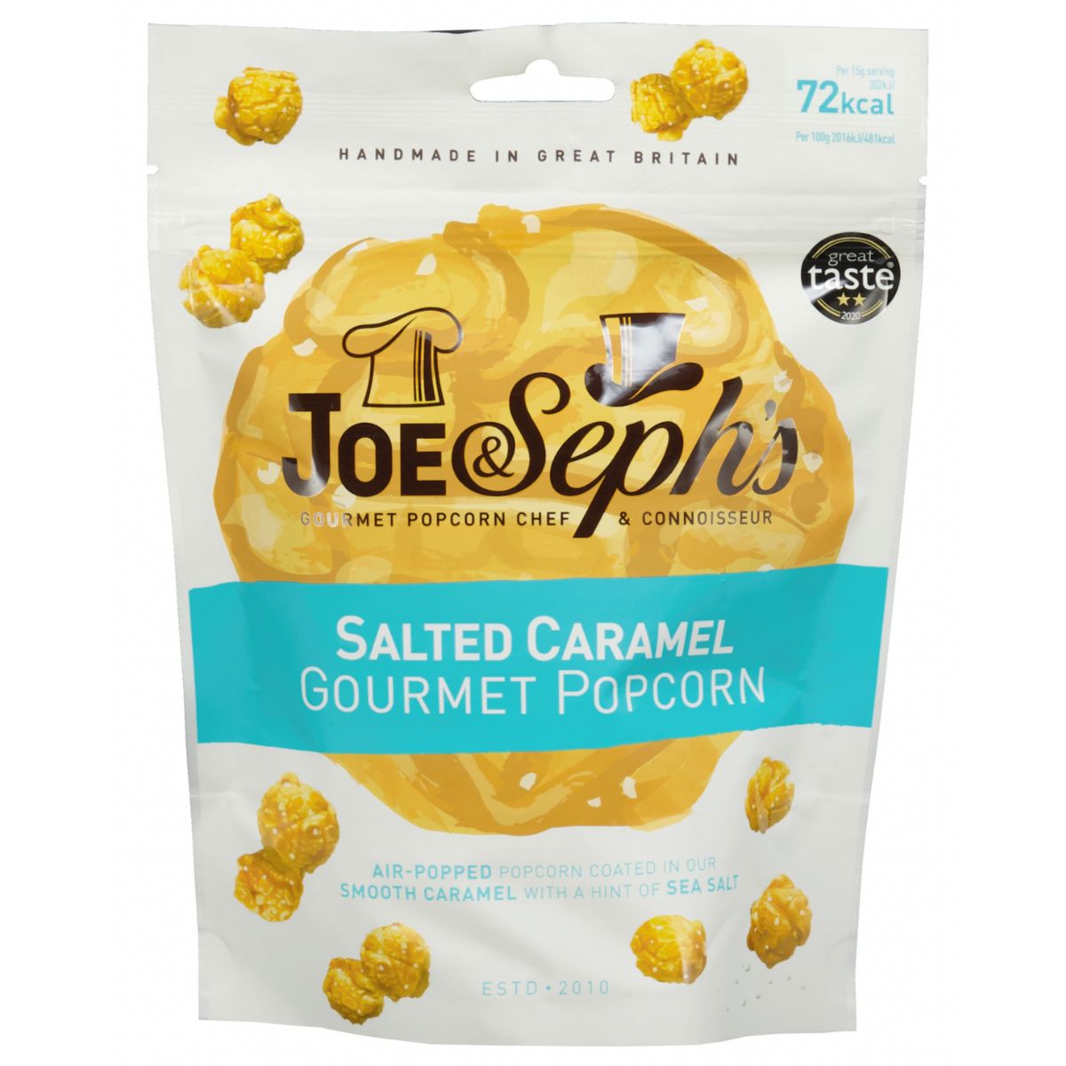 Joe&Seph’s SALT CARAMEL popcornsnacks 60g