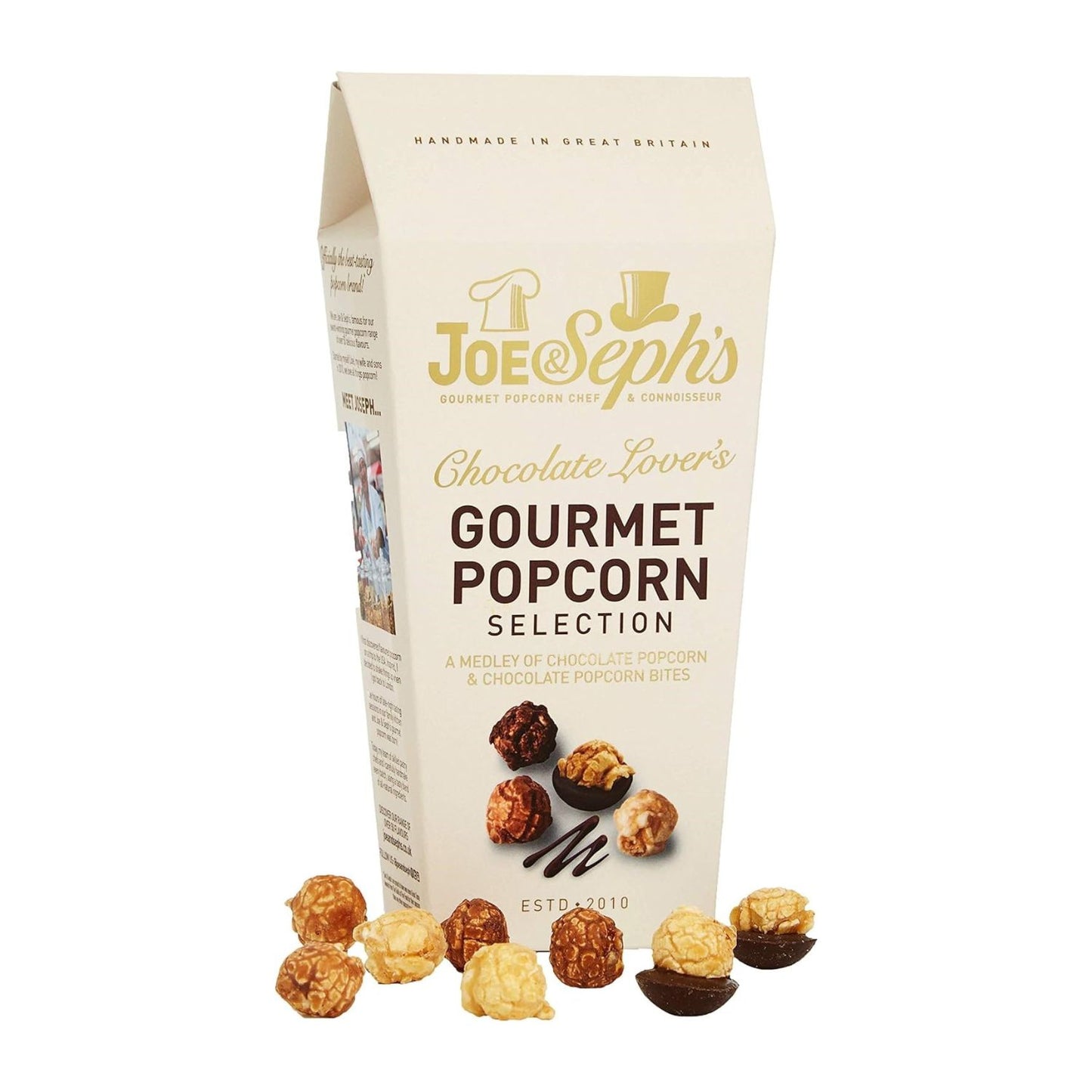 Joe&Seph's Chocolate Lover's Popcorn Presentbox 105g