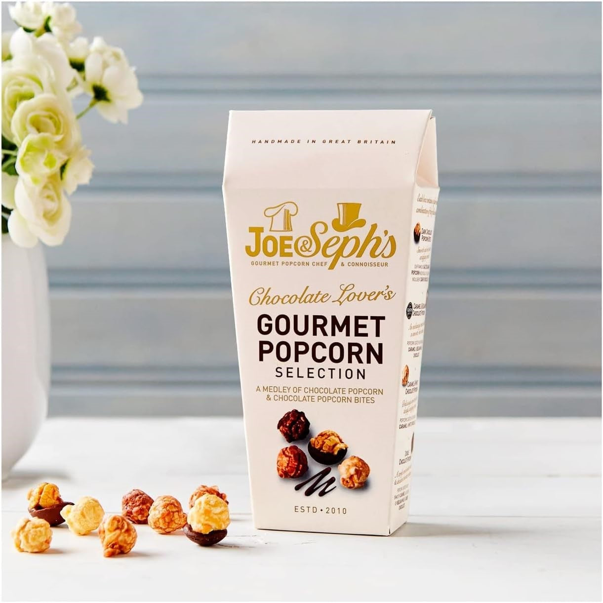 Joe&Seph's Chocolate Lover's Popcorn Presentbox 105g