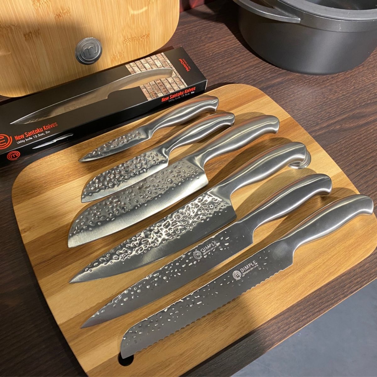 Skalkniv (80 mm) – "New Santoku" av MasterChef