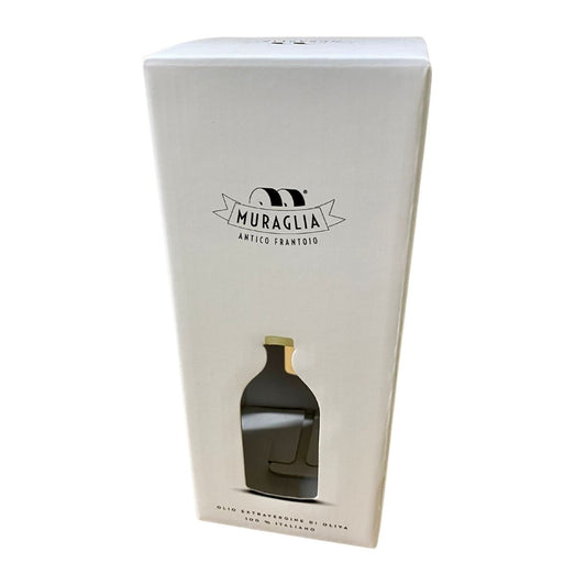 Frantoio Muraglia 500 ml ceramic bottle empty GIFT BOX