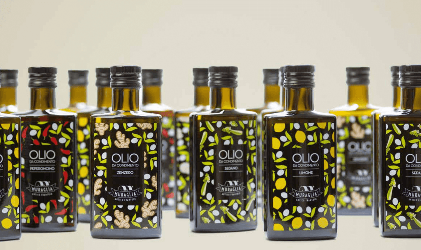 Italiensk extra virgin olivolja med selleri "Muraglia CELERY" 200 ml