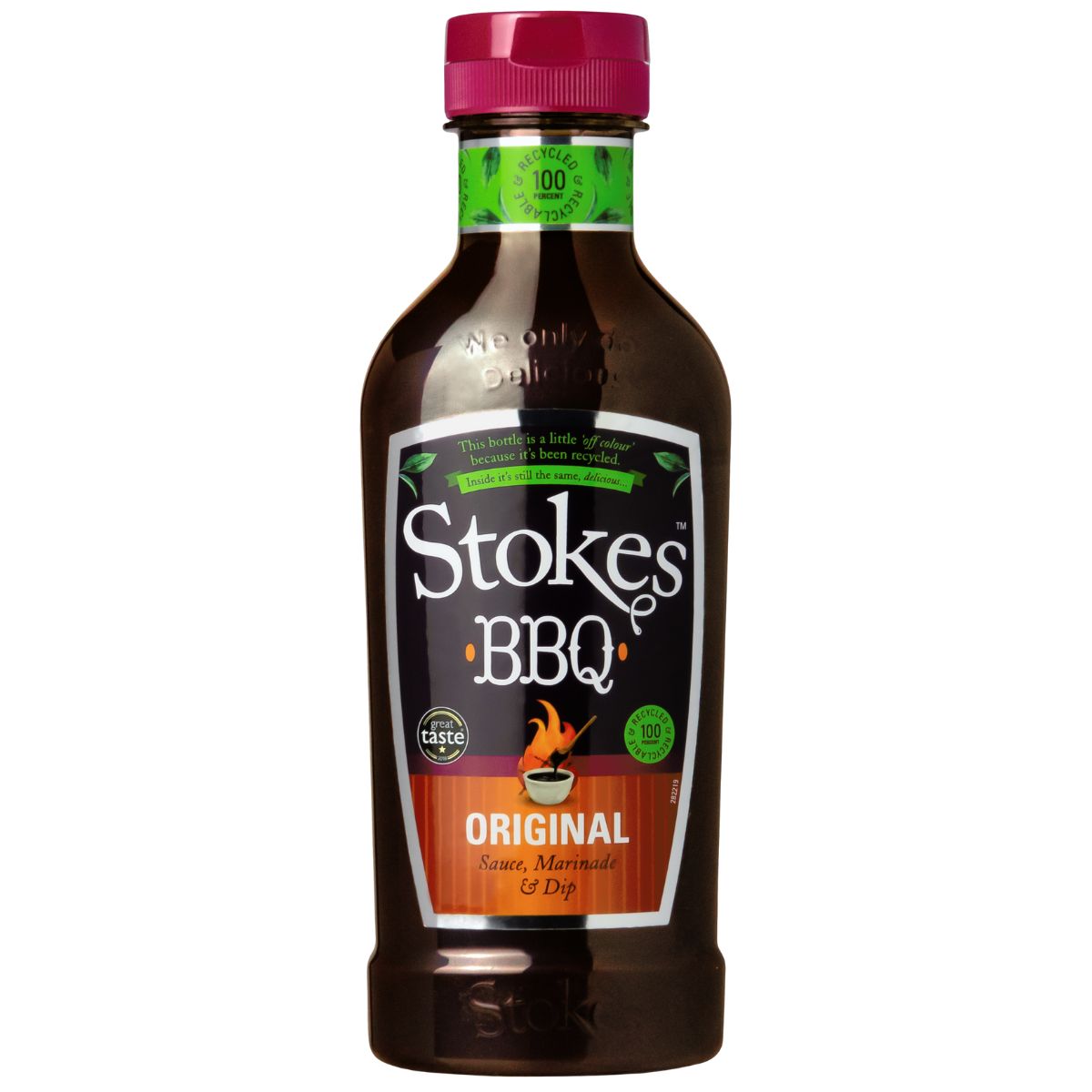 Stokes ORIGINAL BBQ-SÅS (pressbar flaska) 510g