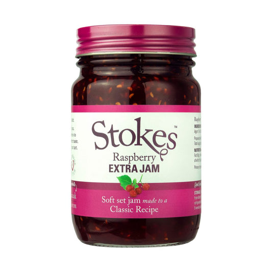 Strokes Raspberry Extra Jam 340g