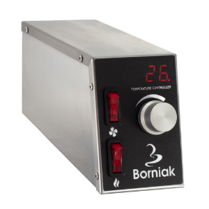 Borniak UWD-70V1.4 Grundläggande digitalt styrd rökare med zink-aluminiumhölje.